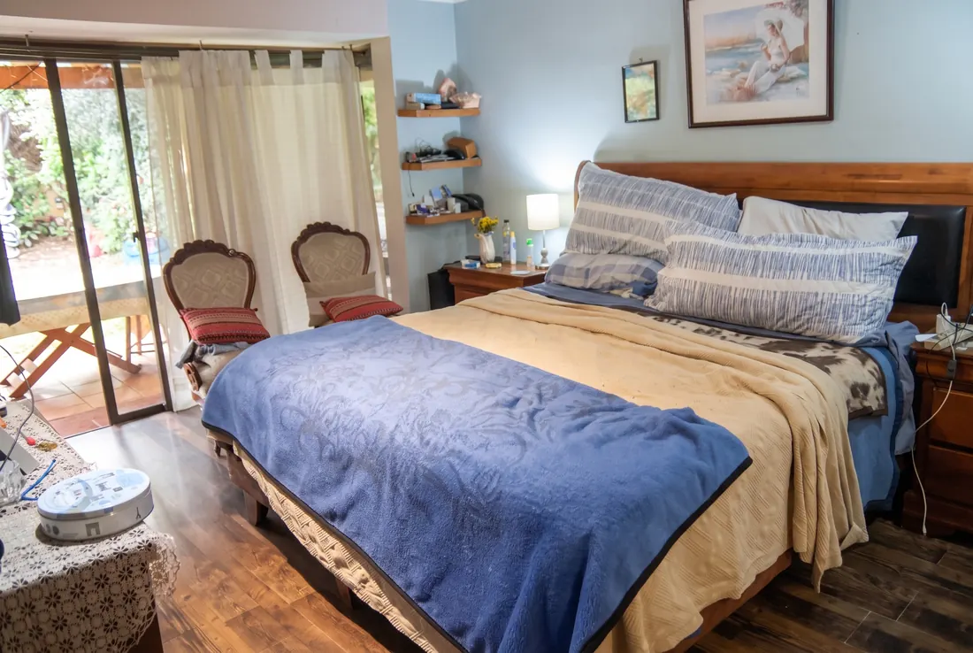 Dormitorio 1 · 1er piso · Casa 1, Los Fresnos, Huechuraba