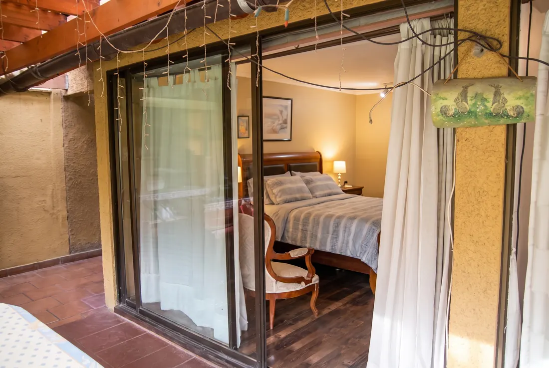Dormitorio principal · 1er piso · Casa 1, Los Fresnos, Huechuraba